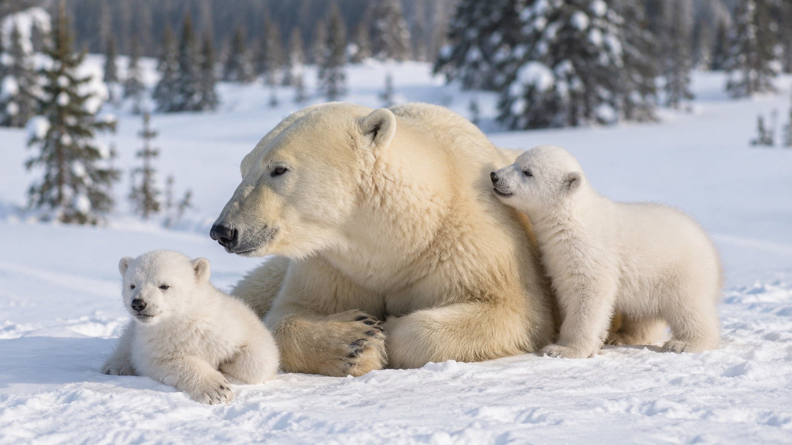 10-Ranua-Wildlife-Park-Polar-Bears-2560x1440